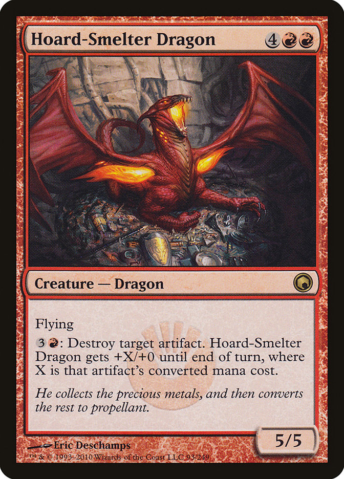 Hoard-Smelter Dragon (93) [Scars of Mirrodin] | Odin's Place