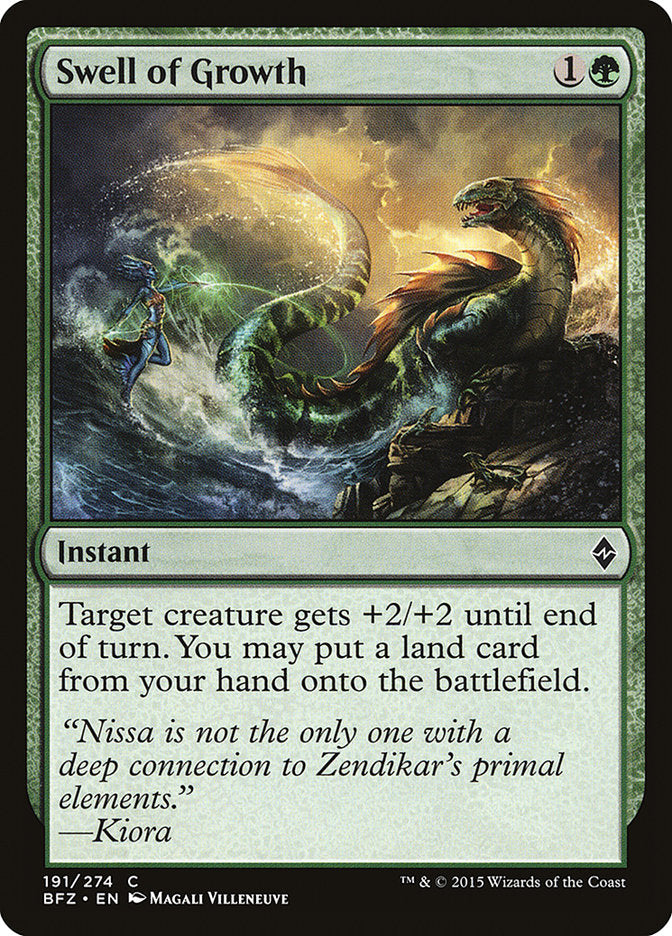 Swell of Growth (191) [Battle for Zendikar] | Odin's Place
