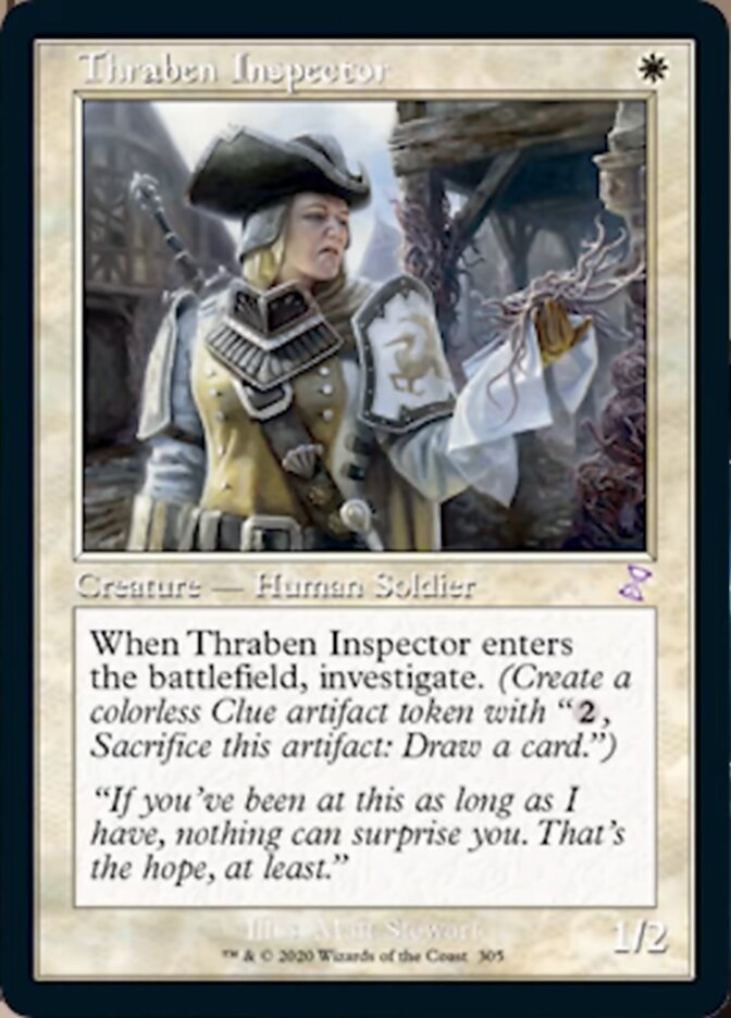 Thraben Inspector (Timeshifted) [Time Spiral Remastered] | Odin's Place