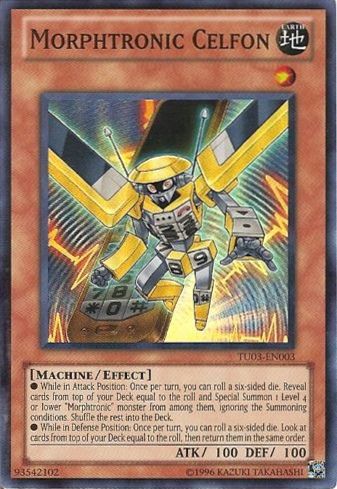 Morphtronic Celfon [TU03-EN003] Super Rare | Odin's Place