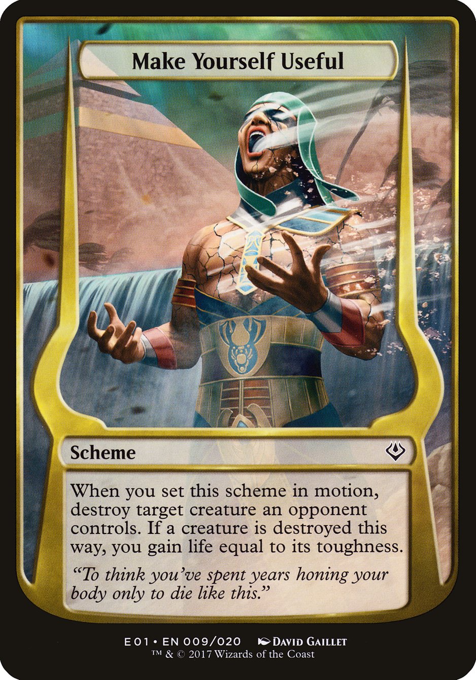 Make Yourself Useful (9) (Schemes) [Archenemy: Nicol Bolas Schemes] | Odin's Place