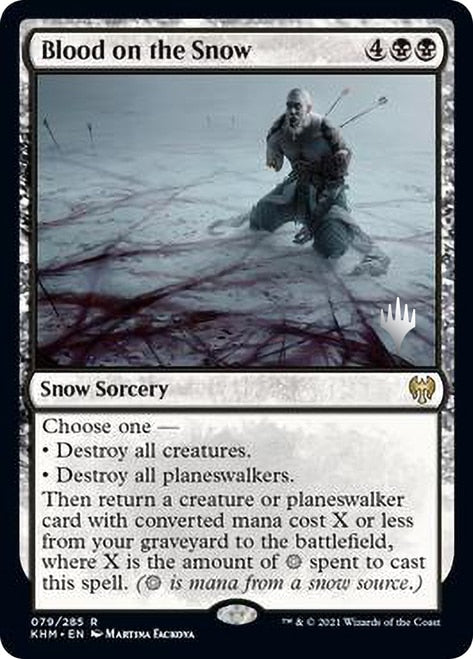 Blood on the Snow (Promo Pack) [Kaldheim Promos] | Odin's Place