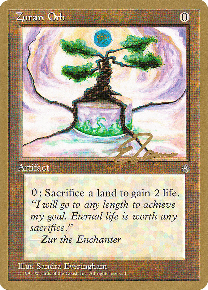 Zuran Orb (Eric Tam) [Pro Tour Collector Set] | Odin's Place