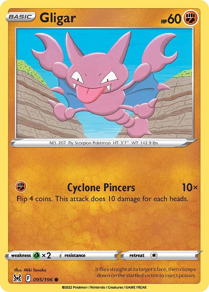 Gligar (095/196) [Sword & Shield: Lost Origin] | Odin's Place