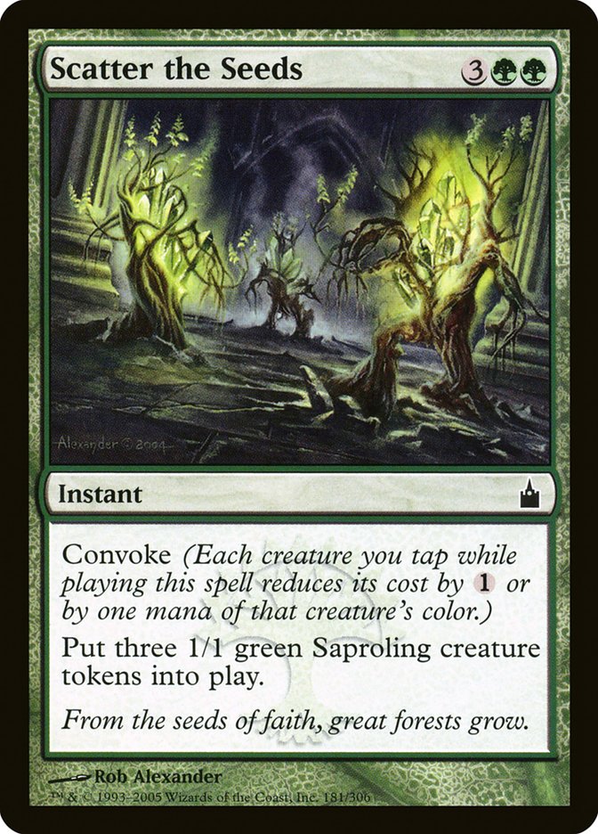 Scatter the Seeds (181) [Ravnica: City of Guilds] | Odin's Place