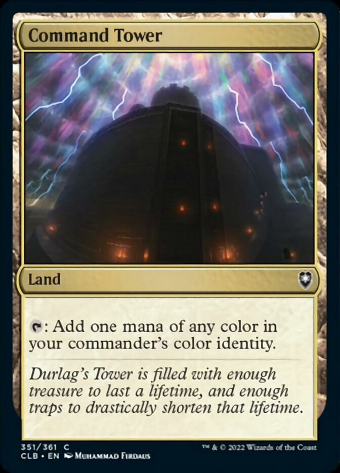 Command Tower [Commander Legends: Battle for Baldur's Gate] | Odin's Place
