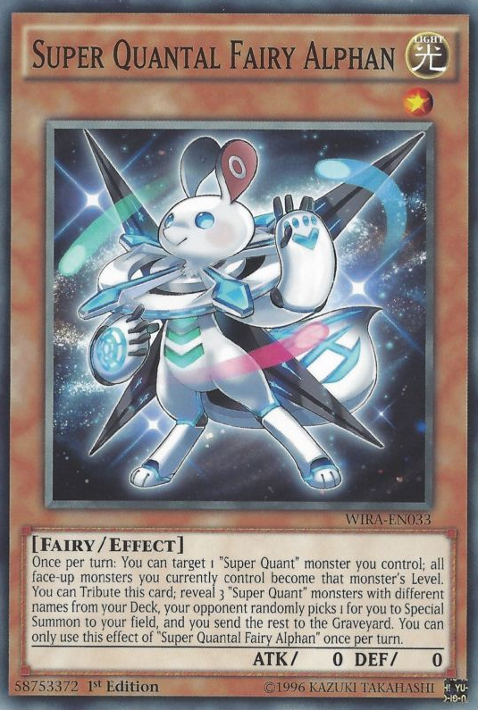 Super Quantal Fairy Alphan [WIRA-EN033] Common | Odin's Place