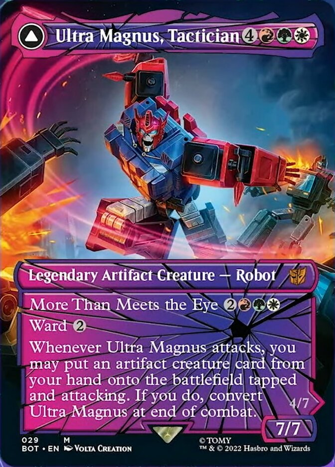 Ultra Magnus, Tactician // Ultra Magnus, Armored Carrier (Shattered Glass) [Transformers] | Odin's Place