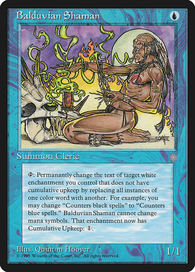 Balduvian Shaman (59) [Ice Age] | Odin's Place