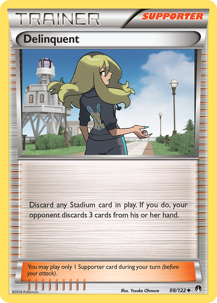 Delinquent (98/122) [XY: BREAKpoint] | Odin's Place