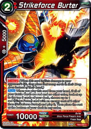 Strikeforce Burter (TB3-008) [Clash of Fates] | Odin's Place