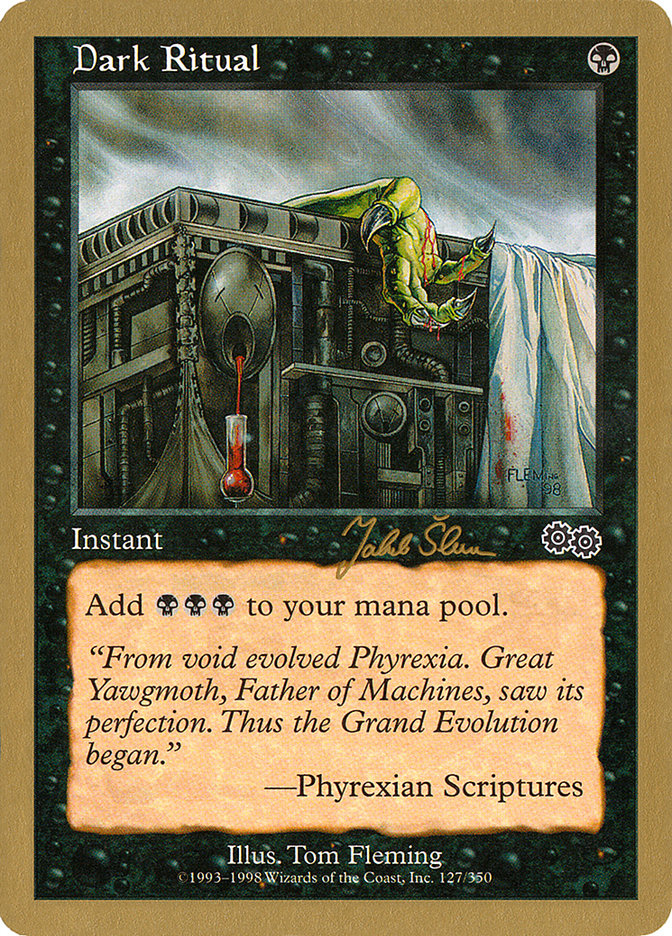 Dark Ritual (Jakub Slemr) [World Championship Decks 1999] | Odin's Place