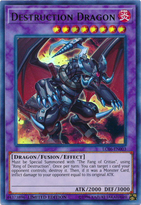 Destruction Dragon - LC06-EN003 [LC06-EN003] Ultra Rare | Odin's Place