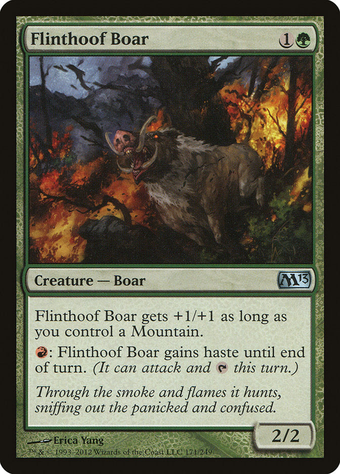 Flinthoof Boar (171) [Magic 2013] | Odin's Place