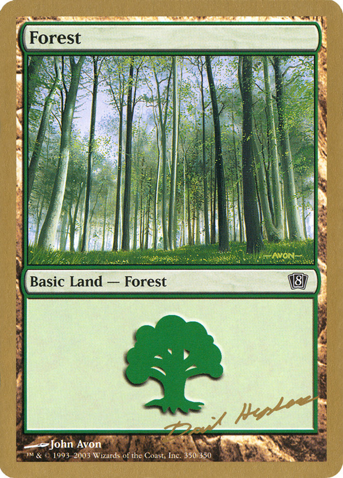 Forest (dh350) (Dave Humpherys) [World Championship Decks 2003] | Odin's Place