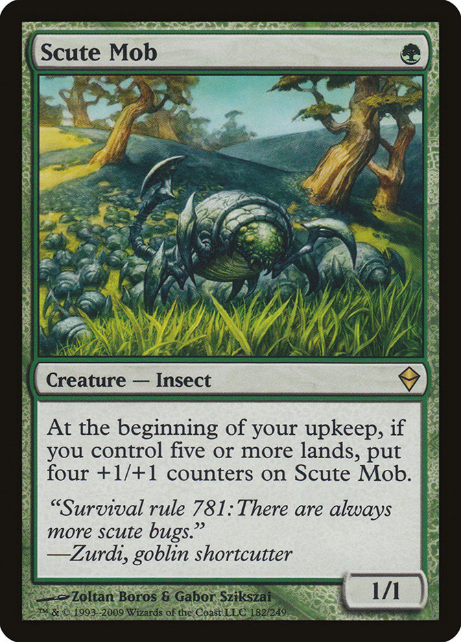 Scute Mob (182) [Zendikar] | Odin's Place