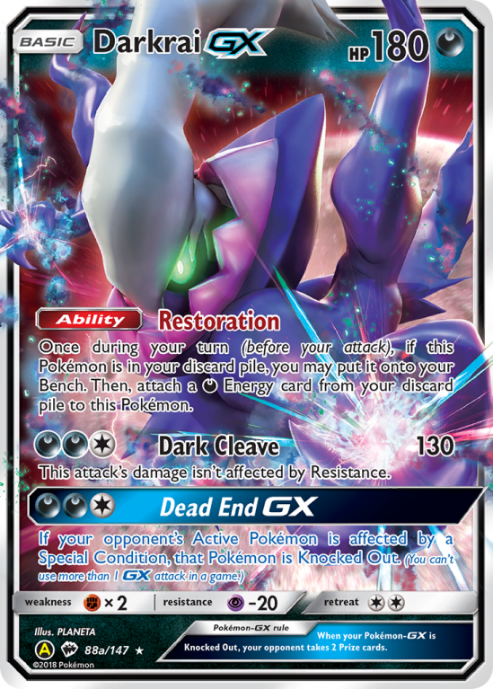 Darkrai GX (88a/147) [Alternate Art Promos] | Odin's Place