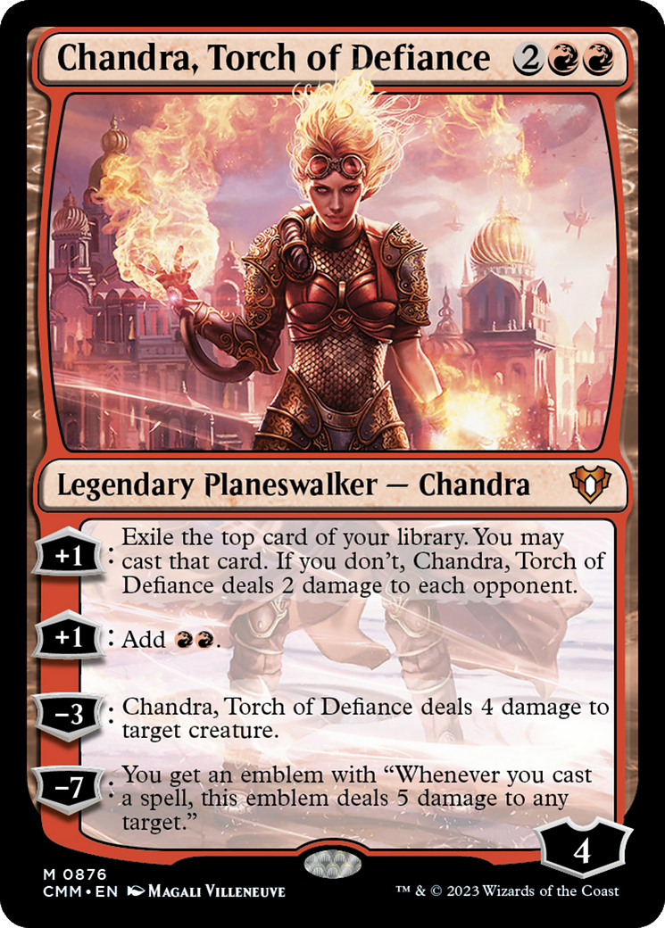 Chandra, Torch of Defiance [Commander Masters] | Odin's Place