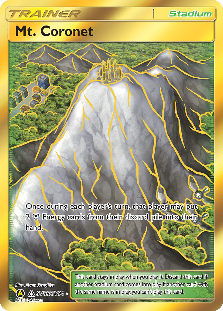 Mt. Coronet (SV89/SV94) [Sun & Moon: Hidden Fates - Shiny Vault] | Odin's Place