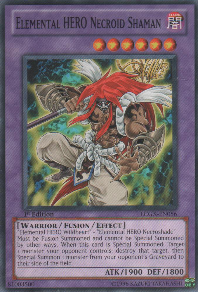 Elemental HERO Necroid Shaman [LCGX-EN056] Common | Odin's Place