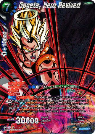 Gogeta, Hero Revived (SPR) (BT5-038) [Miraculous Revival] | Odin's Place