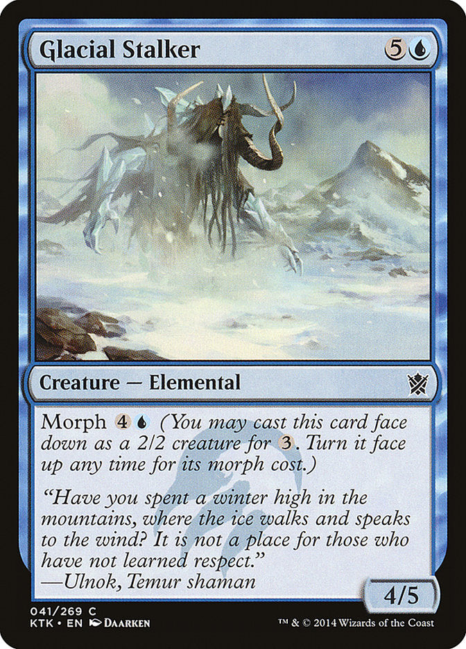 Glacial Stalker (41) [Khans of Tarkir] | Odin's Place