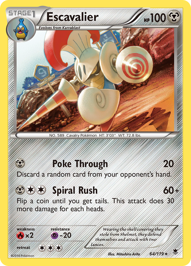 Escavalier (64/119) [XY: Phantom Forces] | Odin's Place