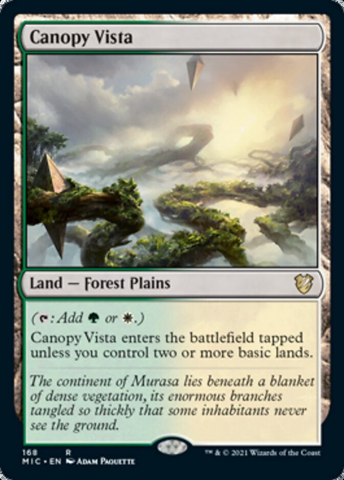 Canopy Vista [Innistrad: Midnight Hunt Commander] | Odin's Place