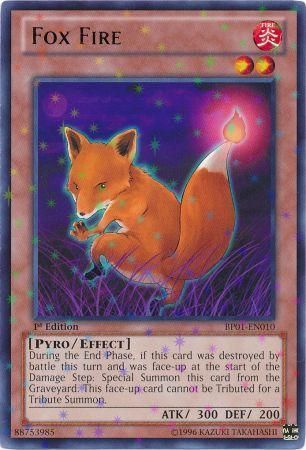 Fox Fire [BP01-EN010] Starfoil Rare | Odin's Place