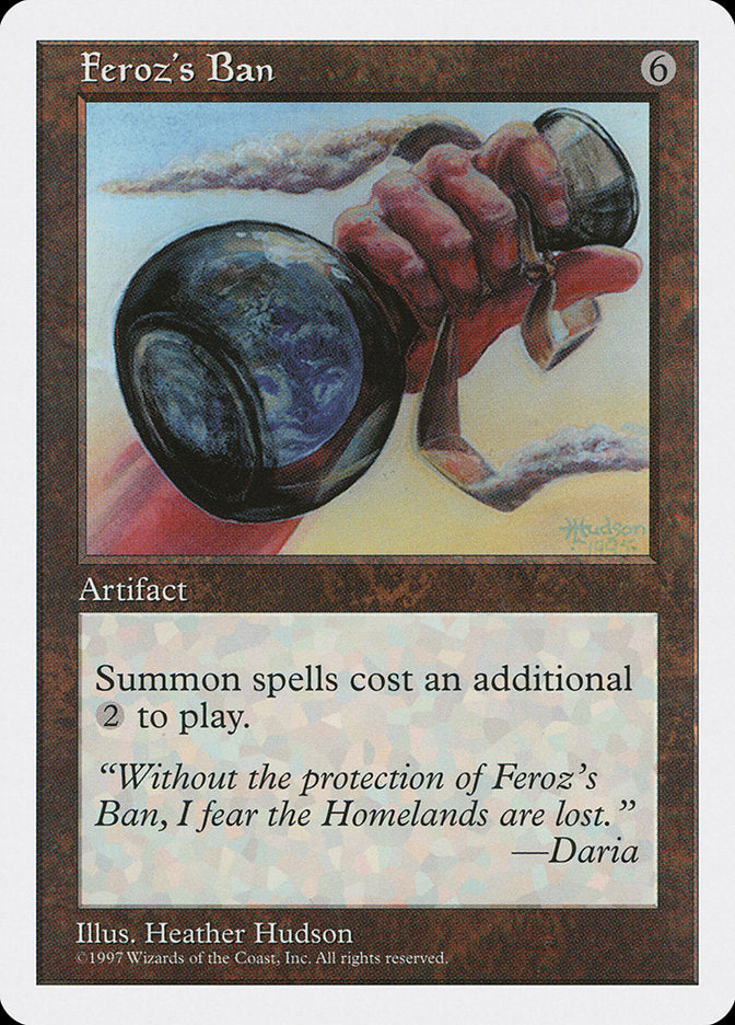 Feroz's Ban (370) [Fifth Edition] | Odin's Place