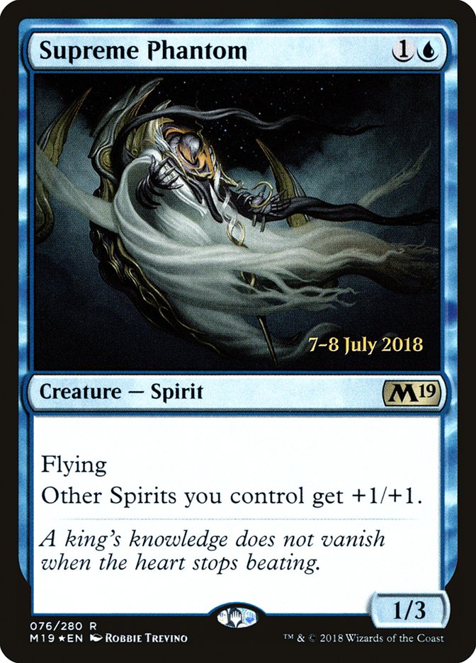Supreme Phantom (76) [Core Set 2019 Prerelease Promos] | Odin's Place