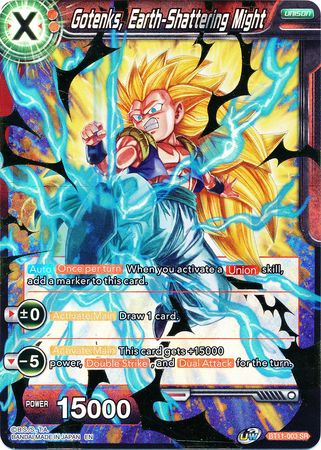 Gotenks, Earth-Shattering Might (BT11-003) [Vermilion Bloodline 2nd Edition] | Odin's Place