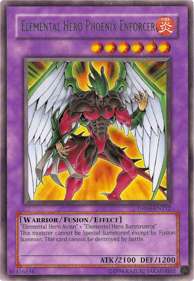 Elemental Hero Phoenix Enforcer [DR04-EN212] Rare | Odin's Place