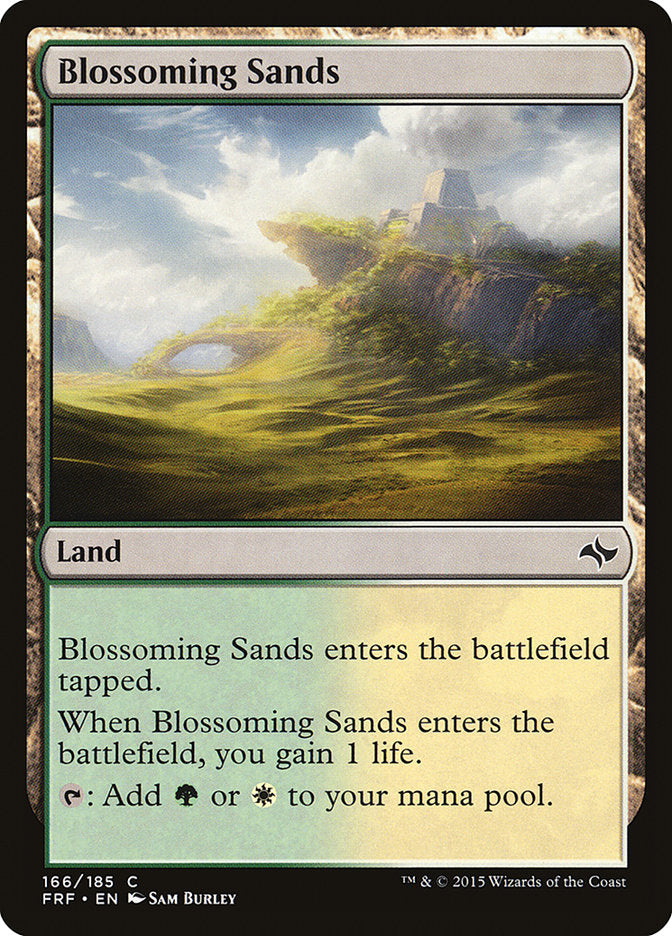 Blossoming Sands (166) [Fate Reforged] | Odin's Place
