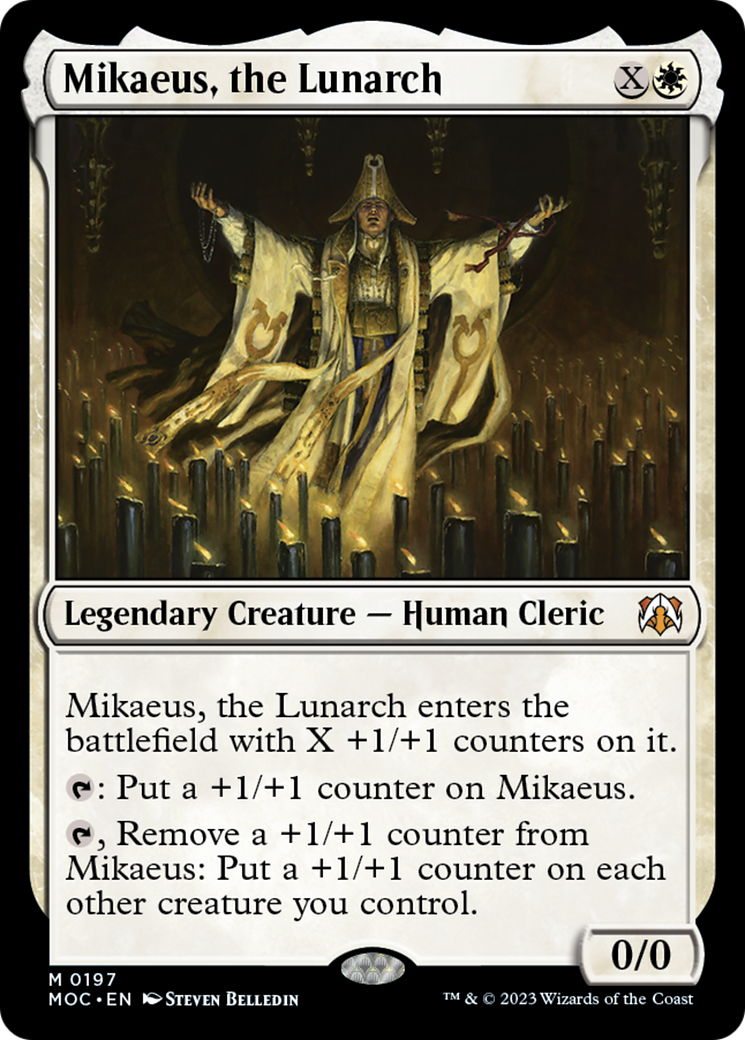 Mikaeus, the Lunarch [March of the Machine Commander] | Odin's Place