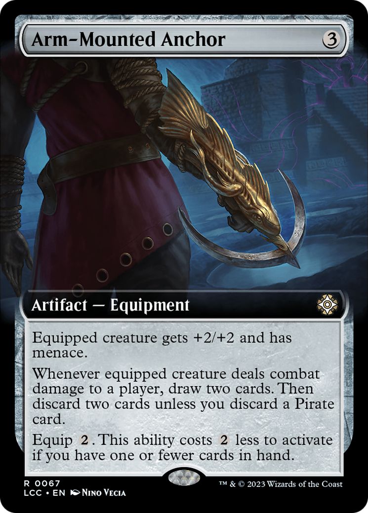 Arm-Mounted Anchor (Extended Art) [The Lost Caverns of Ixalan Commander] | Odin's Place