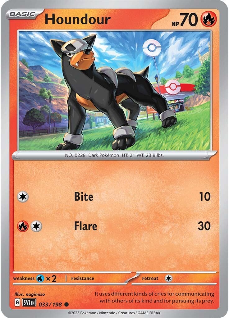 Houndour (033/198) [Scarlet & Violet: Base Set] | Odin's Place