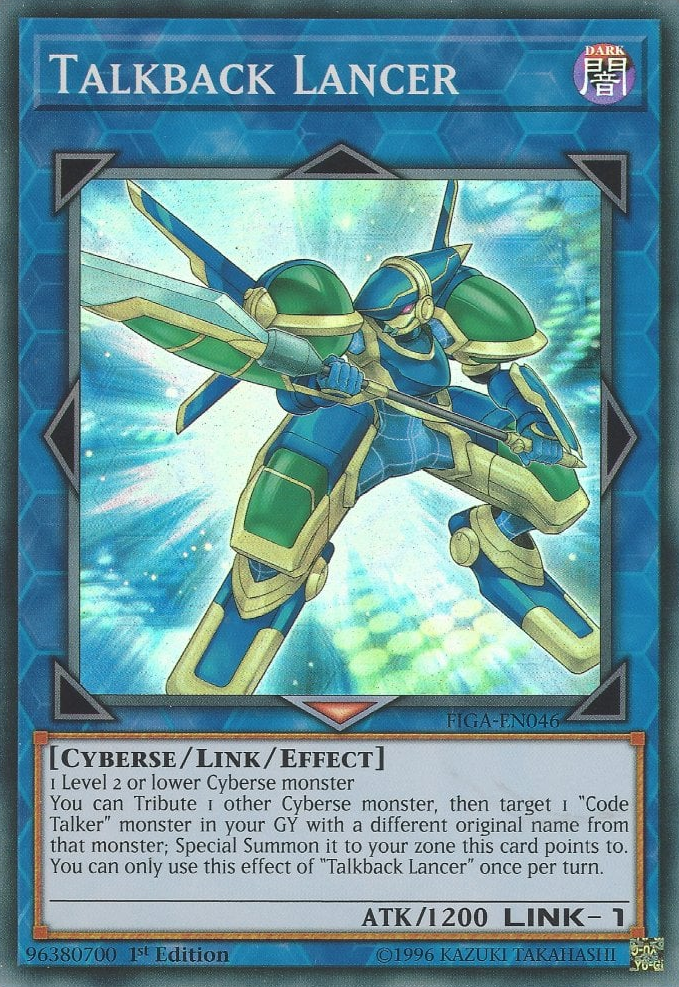 Talkback Lancer [FIGA-EN046] Super Rare | Odin's Place