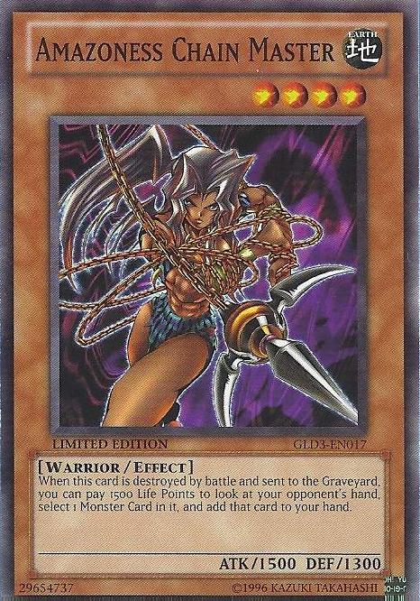 Amazoness Chain Master [GLD3-EN017] Common | Odin's Place