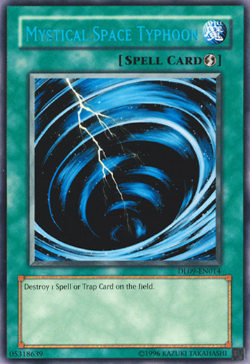 Mystical Space Typhoon (Blue) [DL09-EN014] Rare | Odin's Place