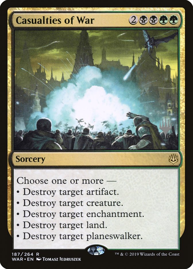 Casualties of War (Promo Pack) [War of the Spark Promos] | Odin's Place