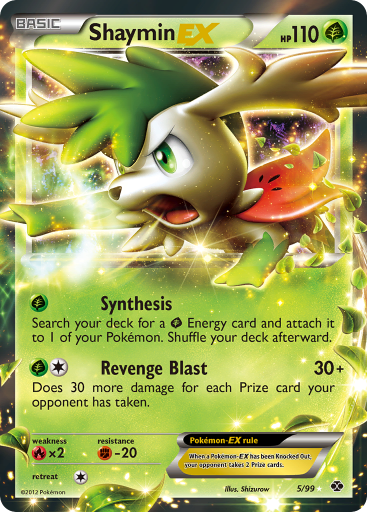 Shaymin EX (5/99) [Black & White: Next Destinies] | Odin's Place