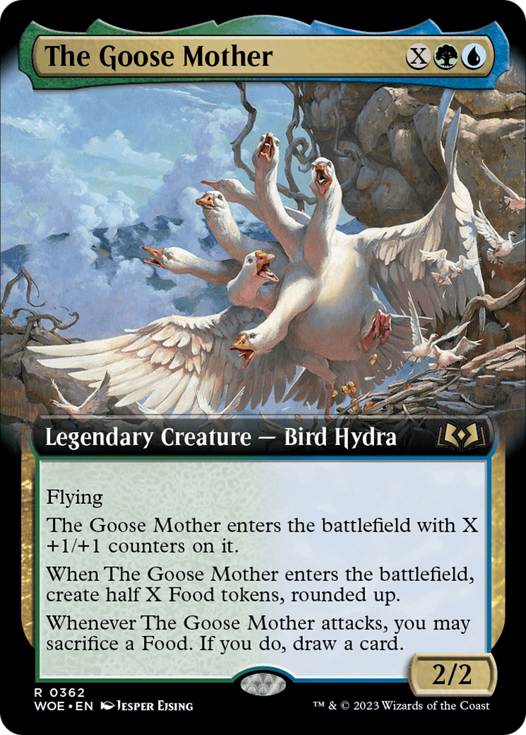 The Goose Mother (Extended Art) [Wilds of Eldraine] | Odin's Place