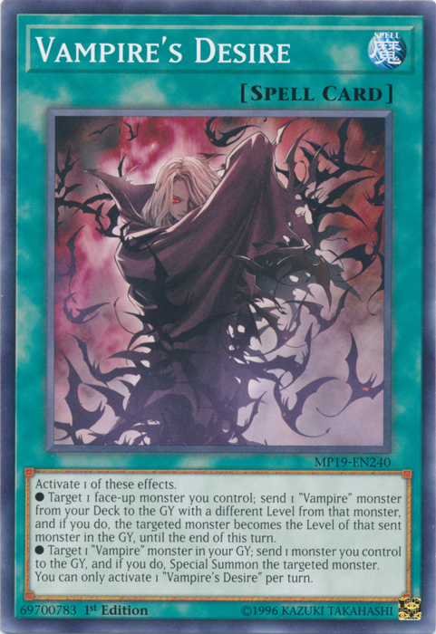 Vampire's Desire [MP19-EN240] Common | Odin's Place