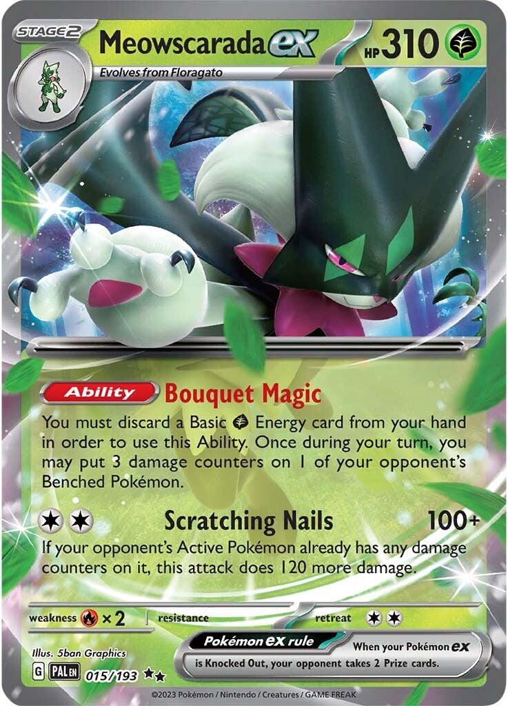 Meowscarada ex (015/193) [Scarlet & Violet: Paldea Evolved] | Odin's Place