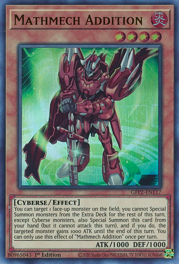 Mathmech Addition [GFP2-EN117] Ultra Rare | Odin's Place