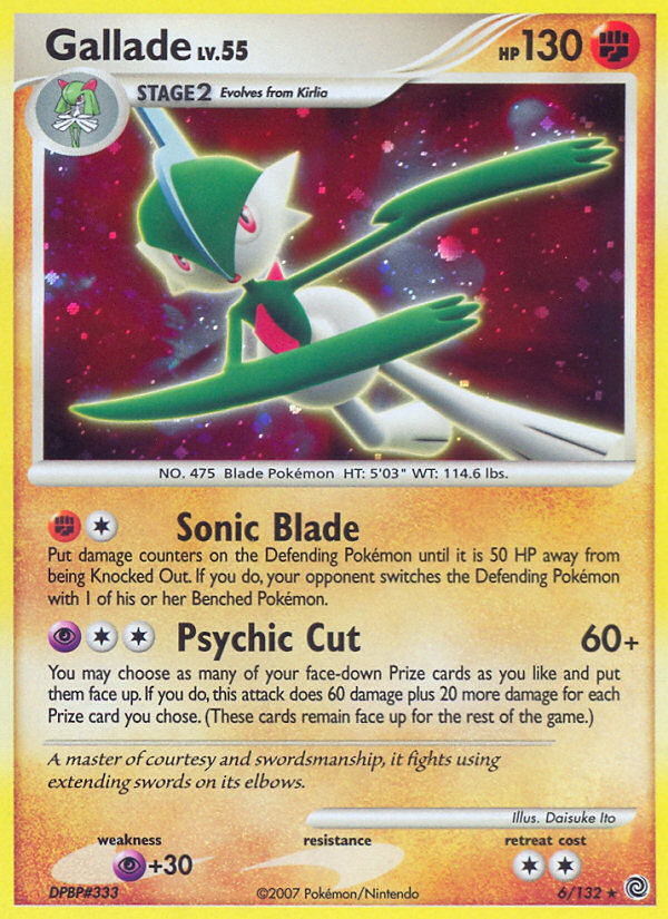 Gallade (6/132) [Diamond & Pearl: Secret Wonders] | Odin's Place