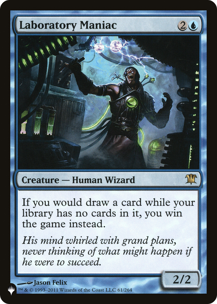 Laboratory Maniac [The List] | Odin's Place