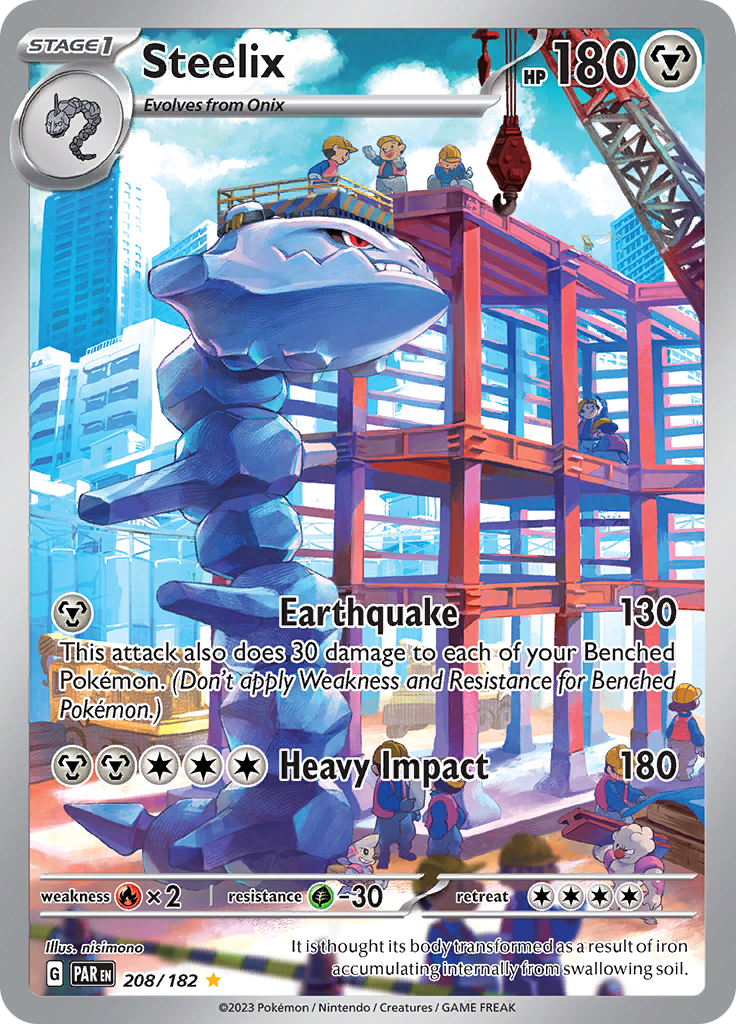 Steelix (208/182) [Scarlet & Violet: Paradox Rift] | Odin's Place
