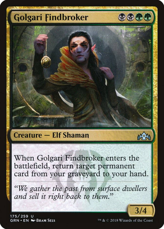 Golgari Findbroker (175) [Guilds of Ravnica] | Odin's Place